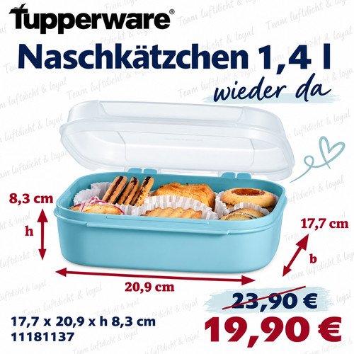 Tupperware naschkätzchen - tupperware,