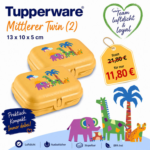 Tupperware eco twin gelb gr - twin,