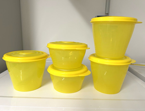 5er set tupperware - set,