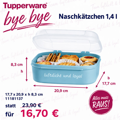Tupperware naschkätzchen - tupperware,