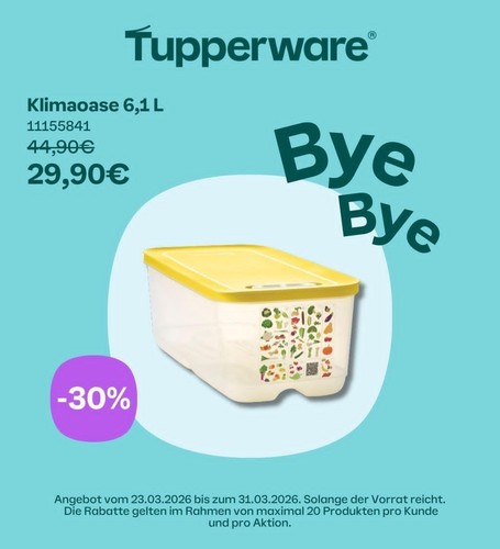 Tupperware klima oase - tupperware,