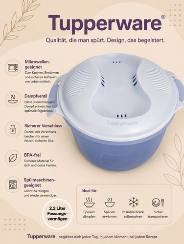 Tupperware reis meister l - tupperware, 2,2