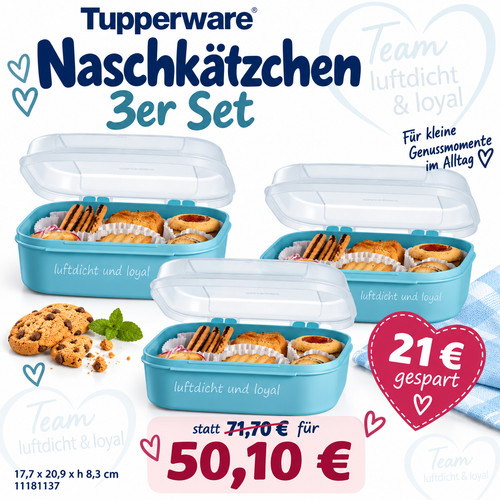 Tupperware naschkätzchen - tupperware,