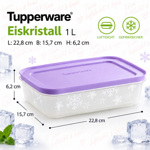 Tupperware gefrier behälter - tupperware, gefrier-behälter
