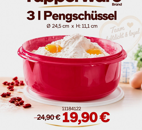 Tupperware pengschüssel - tupperware,