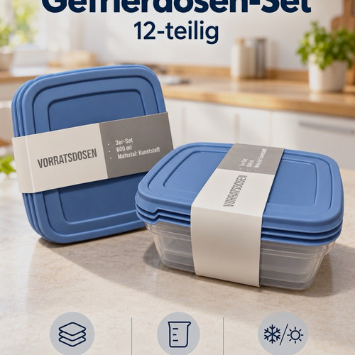 Vorratsbehälter set tlg 6 - 12-tlg,
