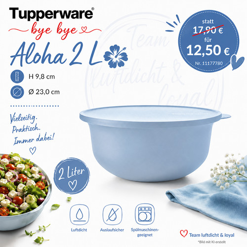 Tupperware aloha - 2,