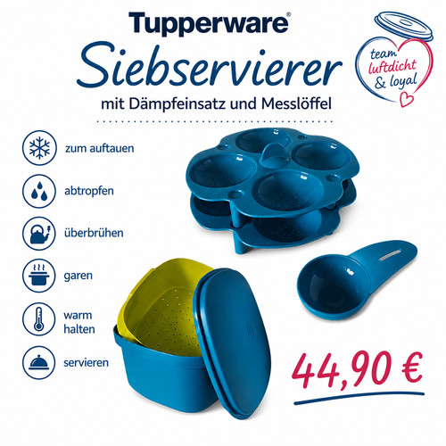 Tupperware siebservierer l - siebservierer, 3,0