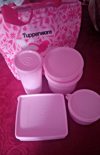 Tupperware lady set rosa - 🌺,