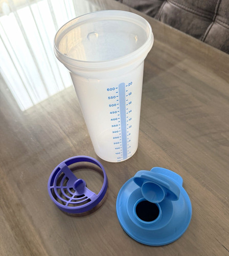 Tupperware shake 600 ml - tupperware,