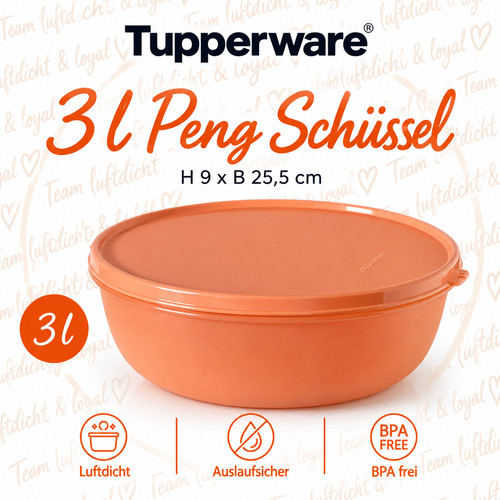 Tupperware peng schüssel - peng, l